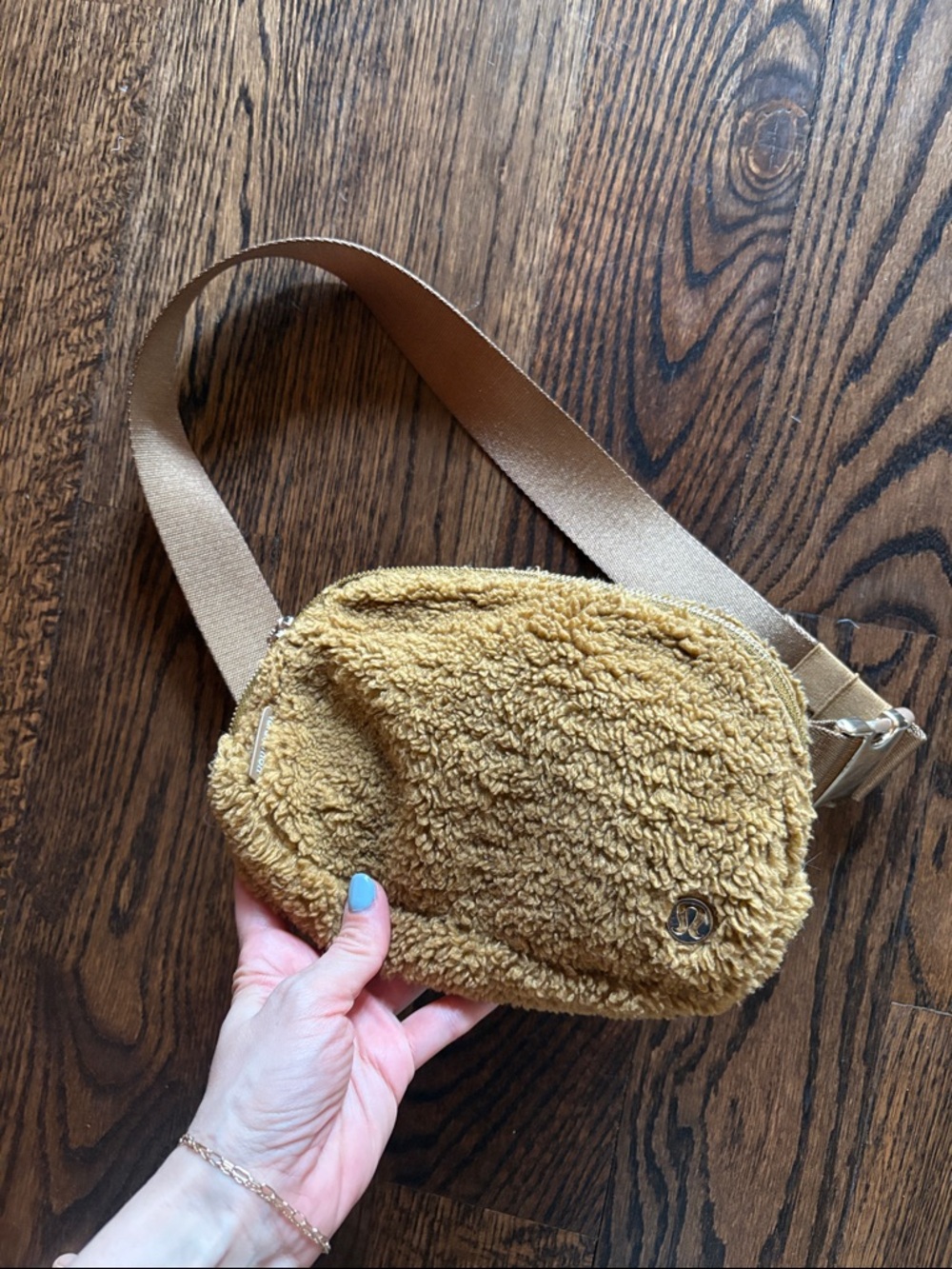 Lululemon Sherpa Fanny Pack - Mustard Teddy Belt Bag